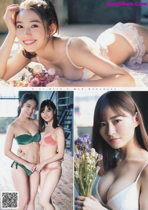 A group of young women in lingersuits posing for a picture.
